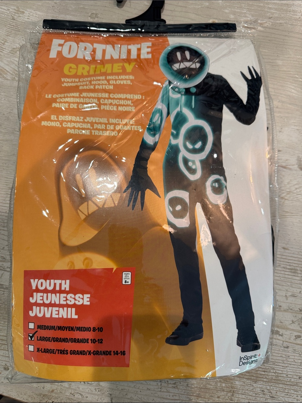 Youth Fortnite Grimey Costume